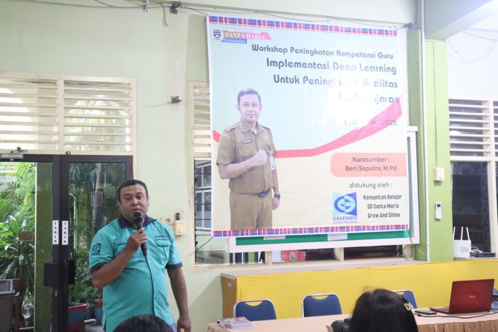 Workshop Peningkatan Kompetensi Guru: Implementasi Deep Learning dalam Pembelajaran Workshop Peningkatan Kompetensi Guru: Implementasi Deep Learning dalam Pembelajaran